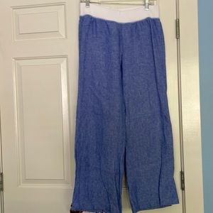 Lilly Pulitzer wide leg linen pants